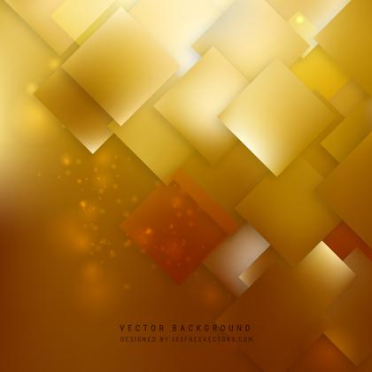 Abstract Orange Square Background Design