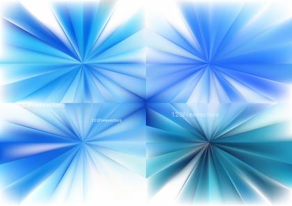 Abstract Blue Burst