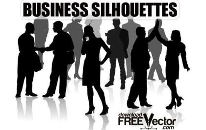 Free Vector of Business Silhouettes