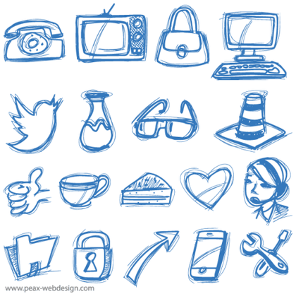 Vector Sketch Icons