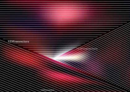 Abstract Red and White Lines
