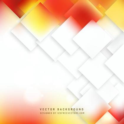 Abstract Red Yellow Square Background Design