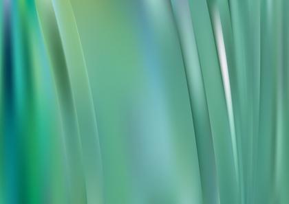 Abstract Green Swirls