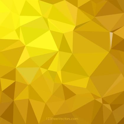 Polygonal Triangular Golden Background Clip Art