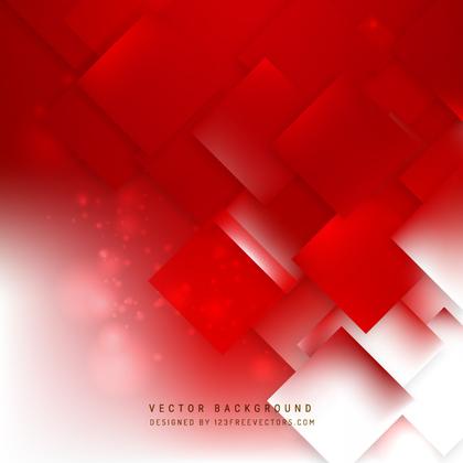 Red Square Background Design