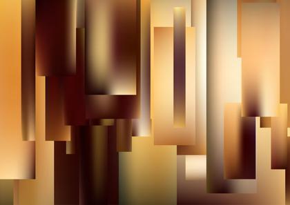 Free Download Abstract Brown and Gold Geometric Shape Art