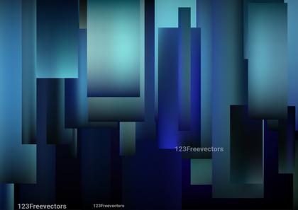 Geometric Blue Abstraction