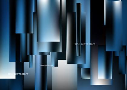 Geometric Blue Abstraction