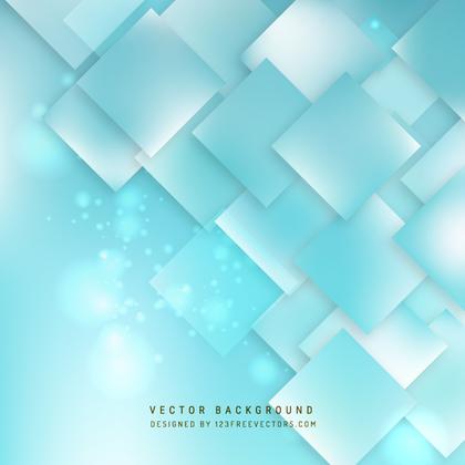 Abstract Light Turquoise Square Background Template