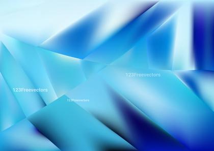 Abstract Blue Geometric Background