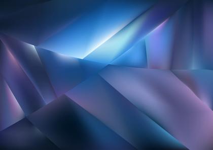 Geometric Blue Abstraction