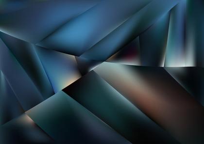 Geometric Blue Abstraction