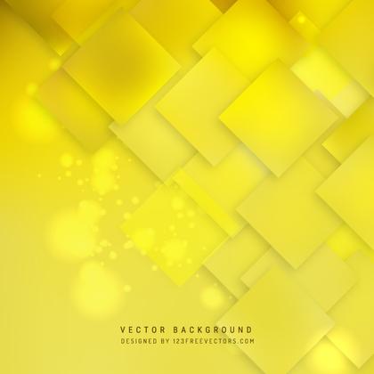 Abstract Yellow Square Background Design