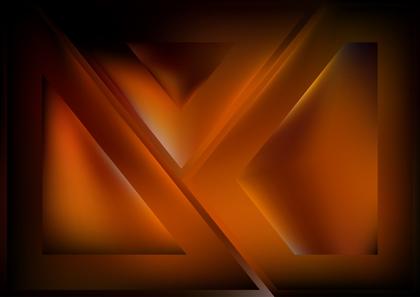 Free Download Abstract Geometric Composition with Orange and Black