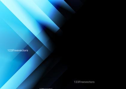Blue Geometric Shapes