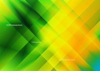 Abstract Green and Yellow Background