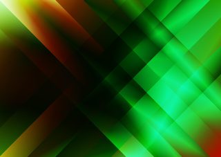 Geometric Green Abstract