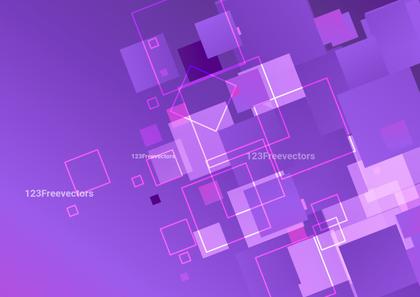 Purple Geometric Shapes