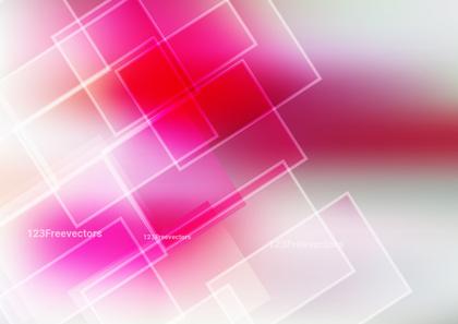 Abstract Pink and Red Squares