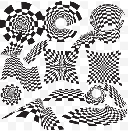Checkered Vector Design Element Vector Pack
