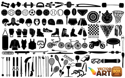 Free Vector Sports Equipment
