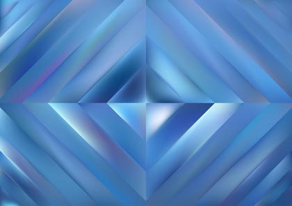Geometric Blue Diamond