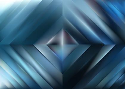 Abstract Blue Diamond