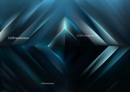 Abstract Blue Diamond