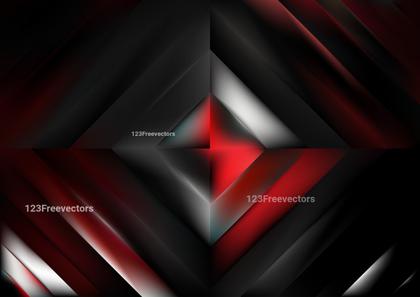 Abstract Red and Black Lines