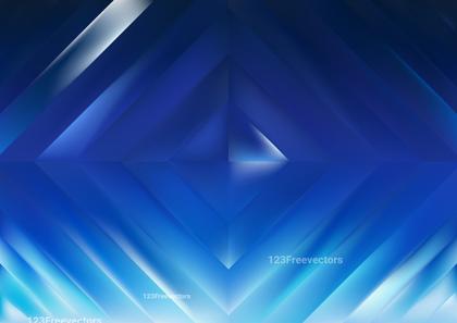 Blue Geometric Shapes