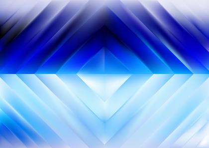 Geometric Blue Abstract