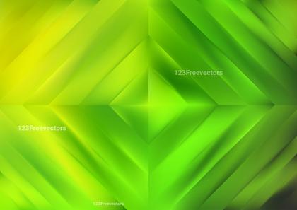 Geometric Green Abstract
