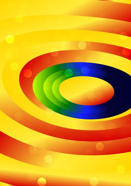 9 Red Yellow And Blue Concentric Circles Background | Free Vectors ...