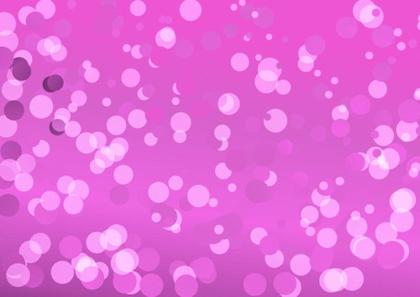 Pink Bokeh Circles