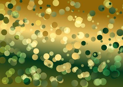 Golden Bokeh Background