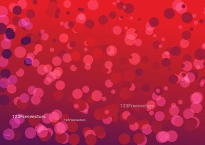 Red Bokeh Background