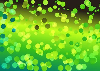 Green Bokeh Effect