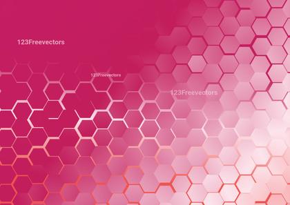 Pink Hexagon Gradient