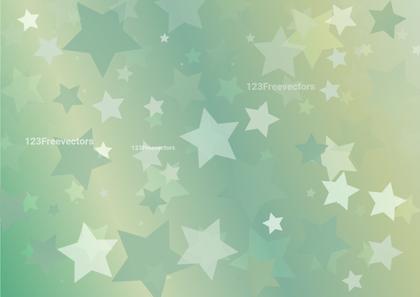 Starry Green Background