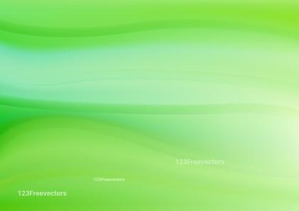 Green Wavy Background