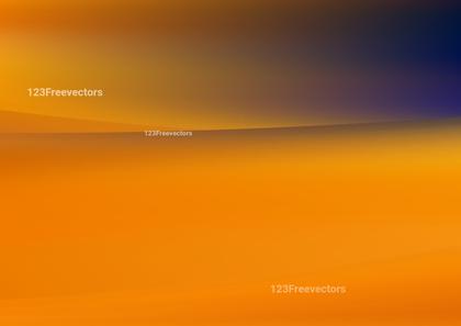 Plain Blue and Orange Background Vector Image