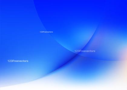 Blue Abstract Curves