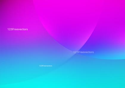 Pink and Blue Blurred Gradient Background Vector Illustration