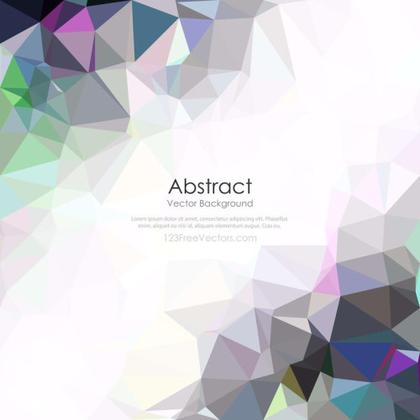 Polygonal Triangular Colorful Wallpaper Background