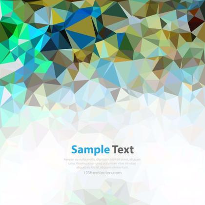 Polygonal Triangular Colorful Background Graphics