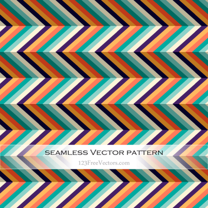 Seamless Chevron Pattern Vector Background