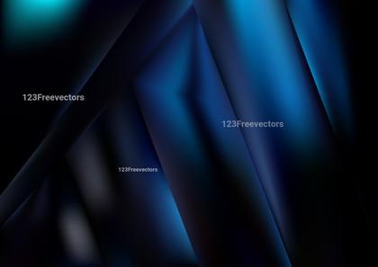 Abstract Blue and Black