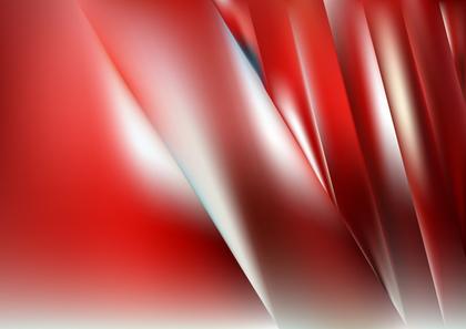 Red and White Abstract