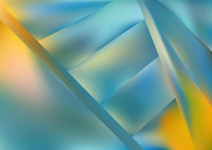 Abstract Blue and Yellow