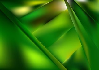 Geometric Green Abstract